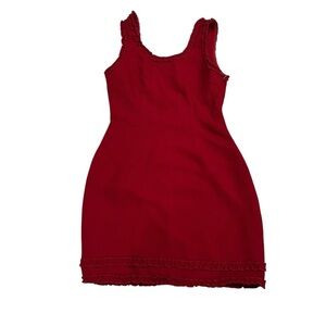 Lulus wine red bodycon dress